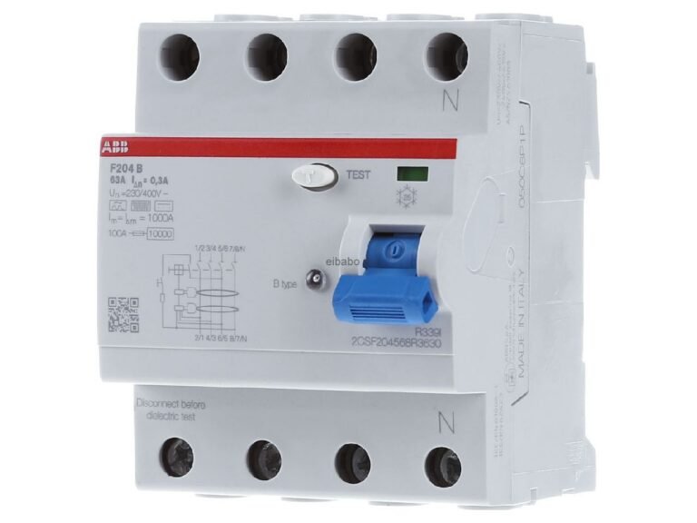 Residual Current Circuit Breakers (RCCB)