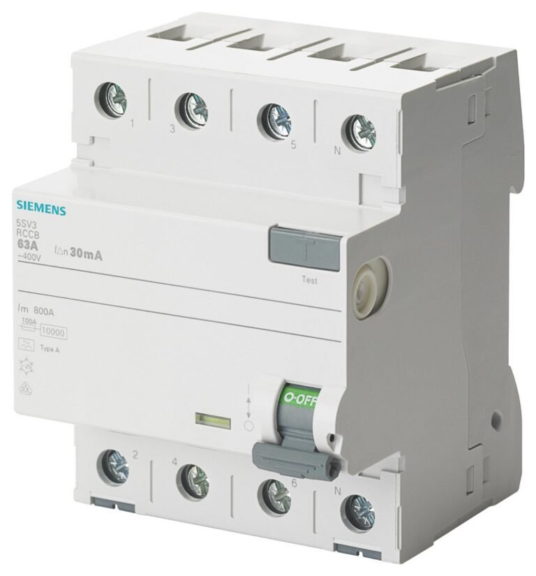 Residual Current Circuit Breakers (RCCB)